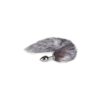 PLUG WITH FOXTAIL NO 5 SILVER