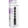 POWER BEADS WITH VIBRATION BLACK