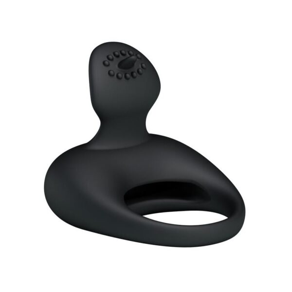 PRETTY LOVE ANILLO VIBRADOR TONGUO NEGRO - IMAGE 4