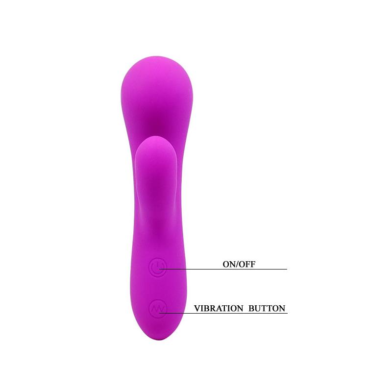 Pretty Love Mini Massager Berger Purple Packaging Pretty Love Berger Purple Mini Massager Box