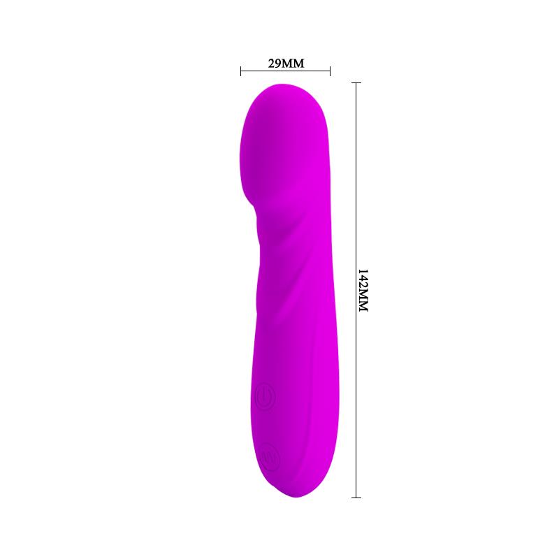 Petal Tip Massager Purple Pretty Love Mini Massager Reuben Purple petal tip