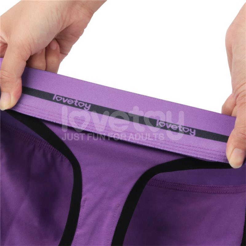 Printed fabric detail of vibrating panties