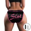 Printed vibrating panties with remote control