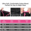 Detailed view of panties stitching