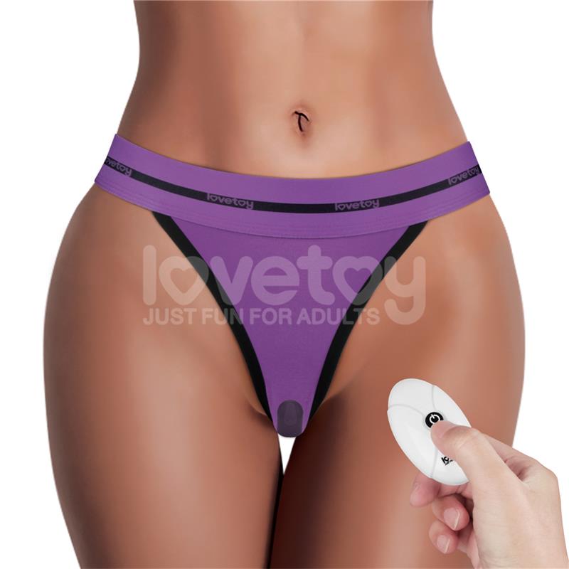 Printed Vibrating Sexy Panties 34-38 remote control