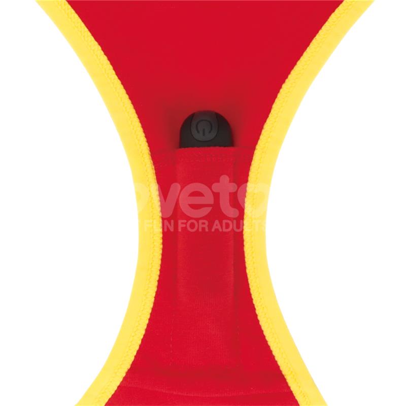 Wearing Printed Vibrating Panties Female model wearing Printed Vibrating Sexy Panties