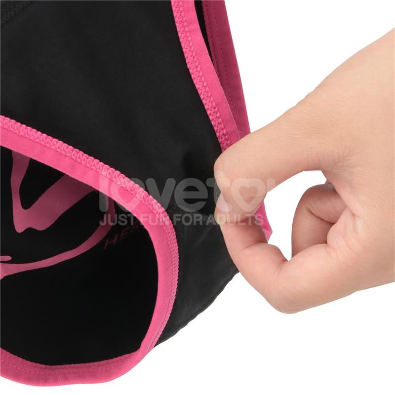 Breathable Vibrating Lingerie Printed Panties Cotton Spandex Blend