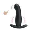 PROSTATE MASSAGER WITH TICLING BEADS AND VIBRATION