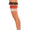 RIMBA AMORABLE PACK OF 2 GARTER BLACK ONE SIZE