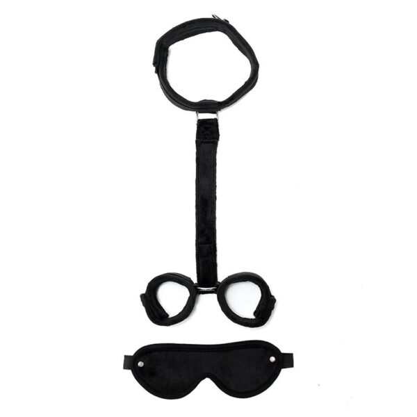 RIMBA BONDAGE PLAY BONDAGE SET 2 PIECES BLACK - IMAGE 2