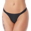RIMBA BONDAGE PLAY G STRING BLACK ELASTIC