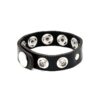 RIMBA BONDAGE PLAY PENIS RING WITH SPIKES ADJUSTABLE