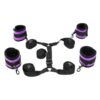 RIMBA BONDAGE PLAY UNDER THE MATTRESS RESTRAINT SET PURPLE