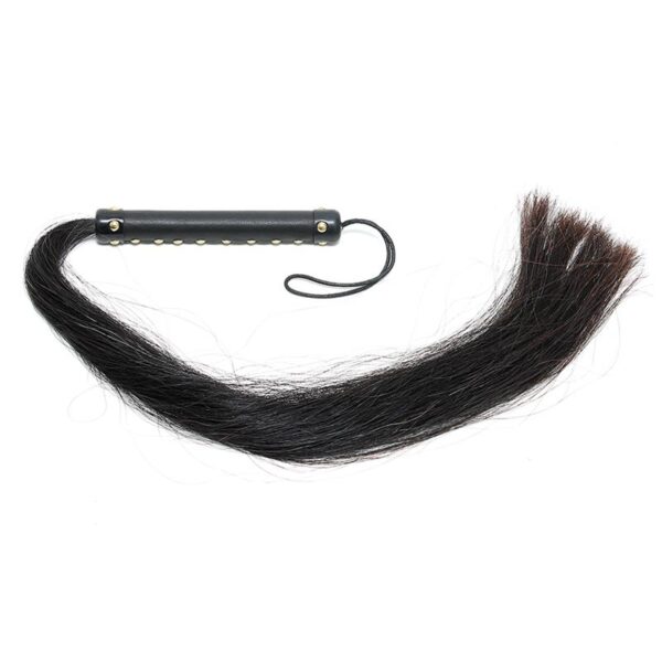 RIMBA BONDAGE PLAY WHIP 85 CM WITH HORSE HAIR 85 CM