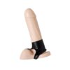 RIMBA LATEX PLAY COCK RING BLACK