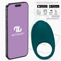 Ringo vibrating ring with App unibody green