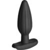 ROCKER ANAL PLUG MEDIUM SILICONE NOIR