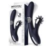 ROYALSPACE VIBE WITH ROTATING TONGUES AND 360 INTERNAL BEADS BLUE