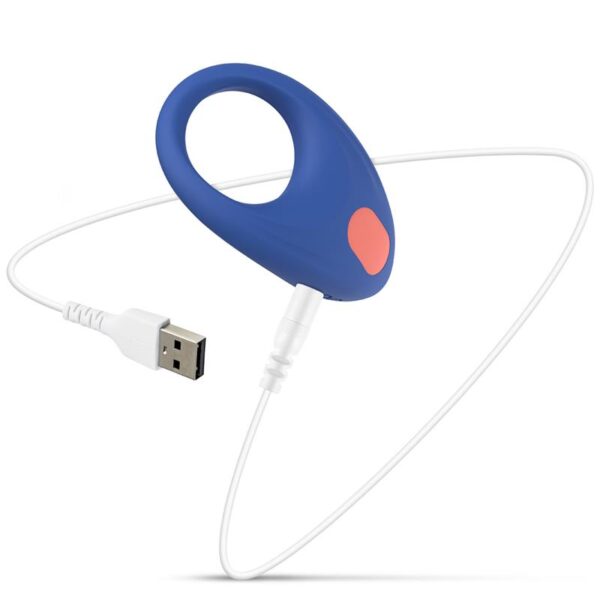 RRING DATE NIGHT PENIS RING WITH VIBRATION USB SILICONE - IMAGE 6