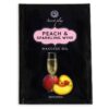 SACHET PEACH AND SPARKLING WINE MASSAGE OIL