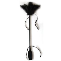 Secret Play Black Duster And Riding Crop