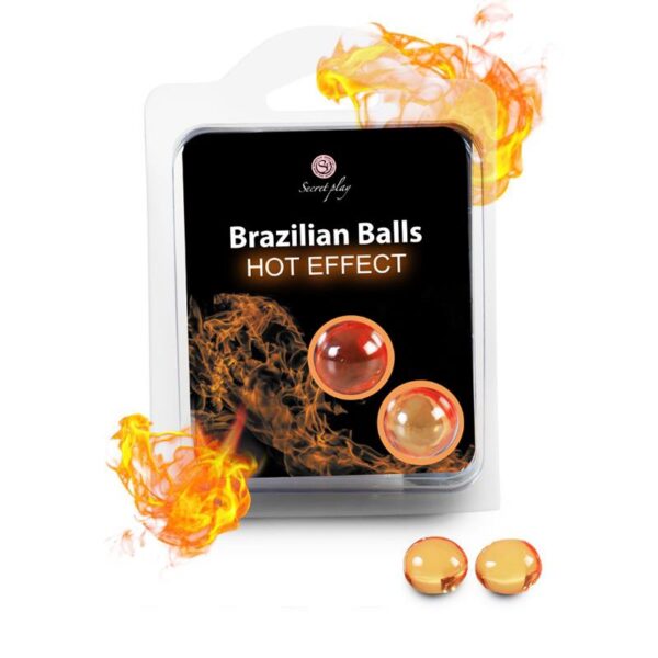 SECRET PLAY SET 2 HOT EFFECT BRAZILIAN BALLS SET