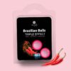 SET 2 BRAZILIAN BALLS TRIPLE EFFECT HEAT COLD AND VIBRATION