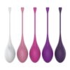 SET OF 5 KEGEL BALLS DIFFERENT WEIGHT