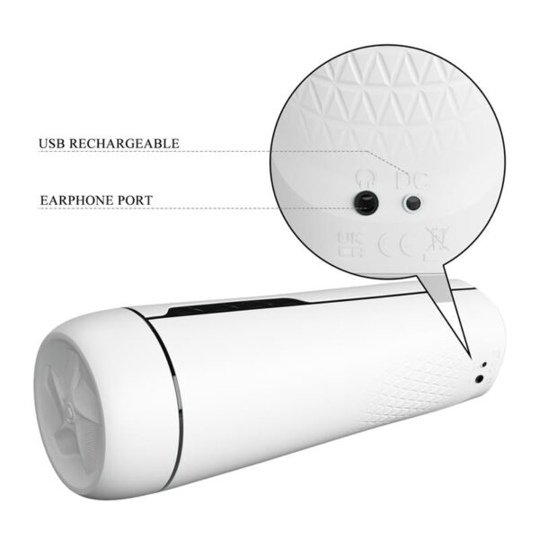 SIENNA MALE MASTURBATOR WITH VIBRATION, SEX TALK AND SUCTION - IMAGE 8