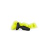 SILICONE BUTT PLUG WITH TAIL YELLOW