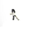 SINGLE METAL NIPPLE CLAMP BLACK