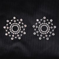 Snowflake Nipple Covers White
