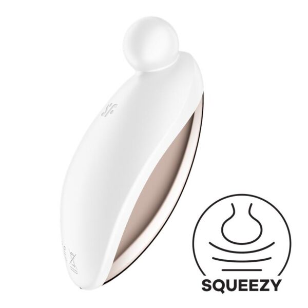 SATISFYER SPOT ON 2 WHITE LAY ON VIBRATOR