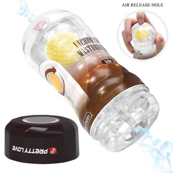 STELLAR BALL-ROLLING MASTURBATOR CUP YELLOW - IMAGE 2