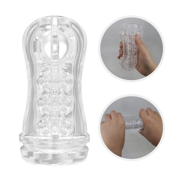 STELLAR BALL-ROLLING MASTURBATOR CUP YELLOW - IMAGE 5