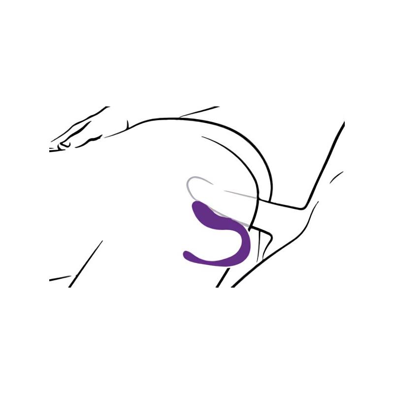 Waterproof Stimulator Mini Romeo for shower use