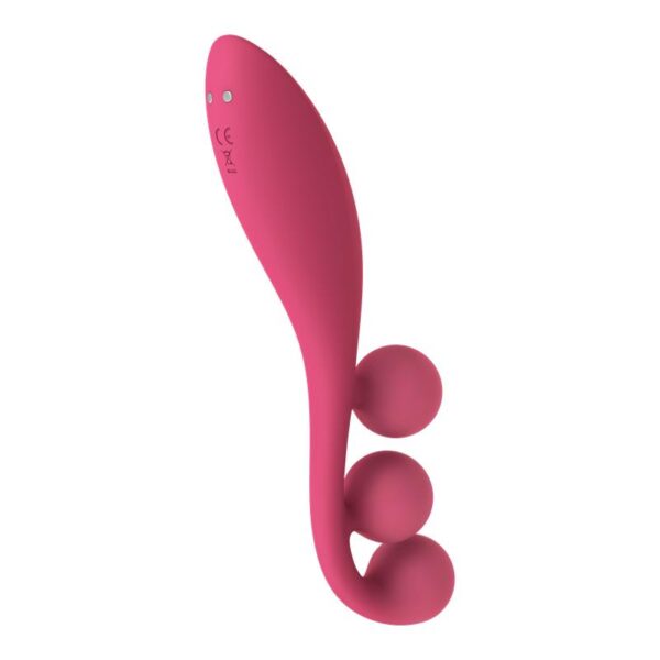 STIMULATOR TRI BALL 1 RED ERGONOMIC DESIGN