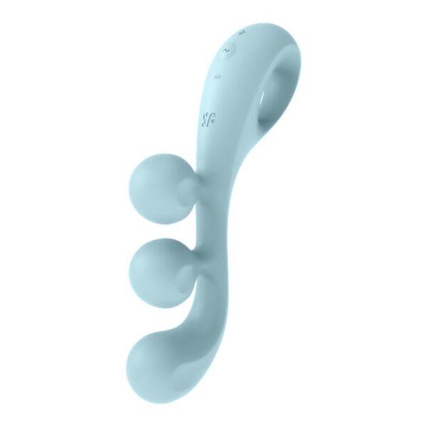 STIMULATOR TRI BALL 2 LIGHT BLUE ERGONOMIC DESIGN