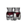 STRAP ON DE LUXE RED WITH BACK S XL
