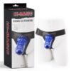 STRAP ON HARNESS WITH HOLLOW DILDO PENIS EXTENDER 75