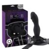 STRAP ON WITH DILDO RUMPY SILICONE BLACK