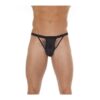 STRING WITH STRINGS BLACK ONE SIZE