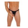 STRING WITH ZIPPER BLACK ONE SIZE 2