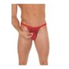 STRING WITH ZIPPER RED ONE SIZE