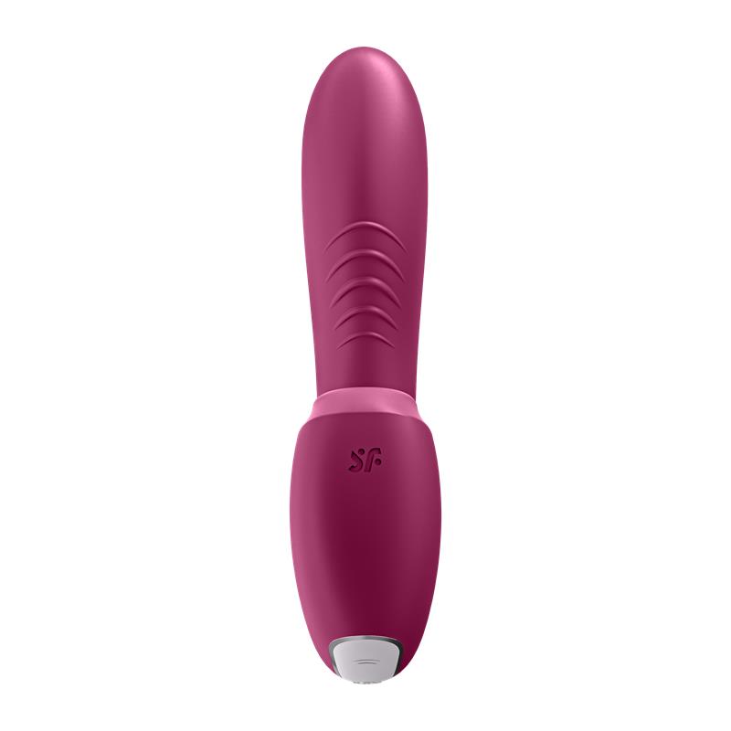 SUNRAY BERRY CLITORIS SUCKER AND VIBE 2 IN 1 USB 5 SUNRAY BERRY USB CHARGING WATERPROOF