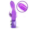 TRAVEL PARTNER 18 CM PURPLE WITH PERINEAL STIMULATION