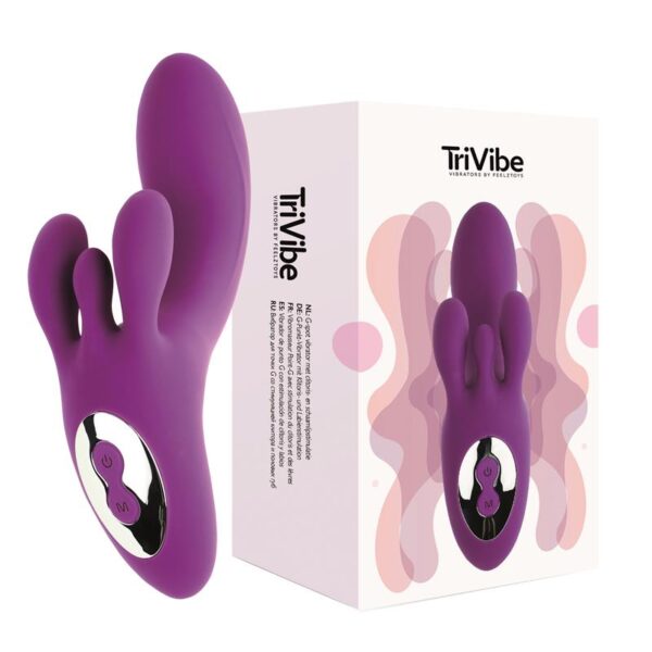 TRIVIBE G-SPOT TRIPLE STIMULATION VIBE SLEEK DESIGN