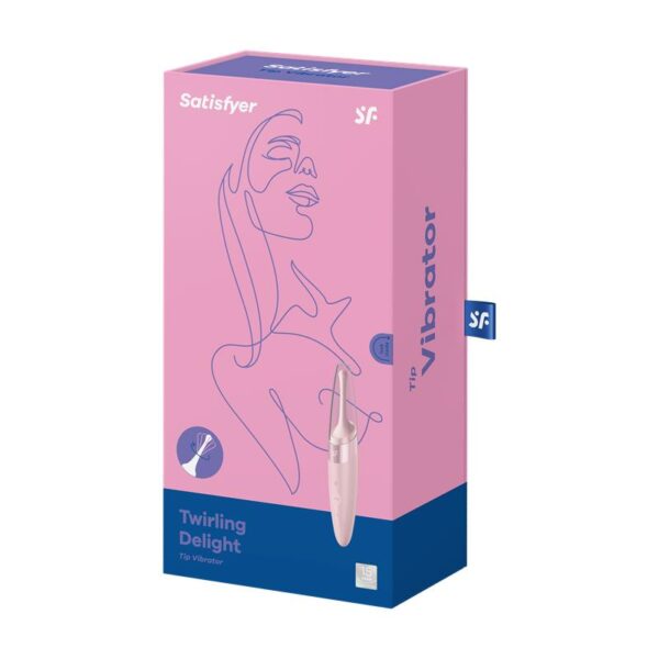TWIRLING DELIGHT ROTATING STIMULATOR ROSE - IMAGE 6