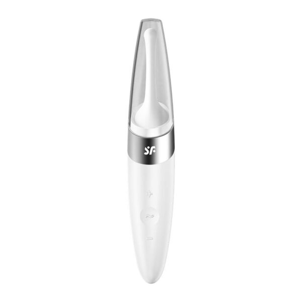 TWIRLING DELIGHT ROTATING STIMULATOR WHITE PRECISE TIP