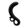 TWO FINGER G SPOT PLUG SILICONE BLACK